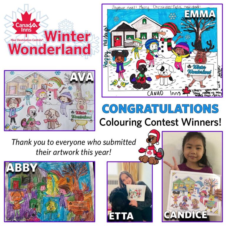 Canad Inns Winter Wonderland Colouring Contest!