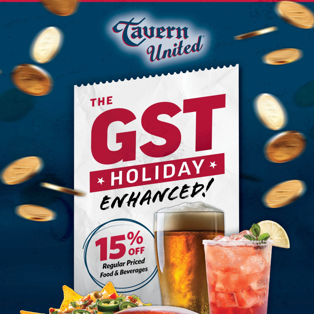 Triple GST Offer at Tavern United