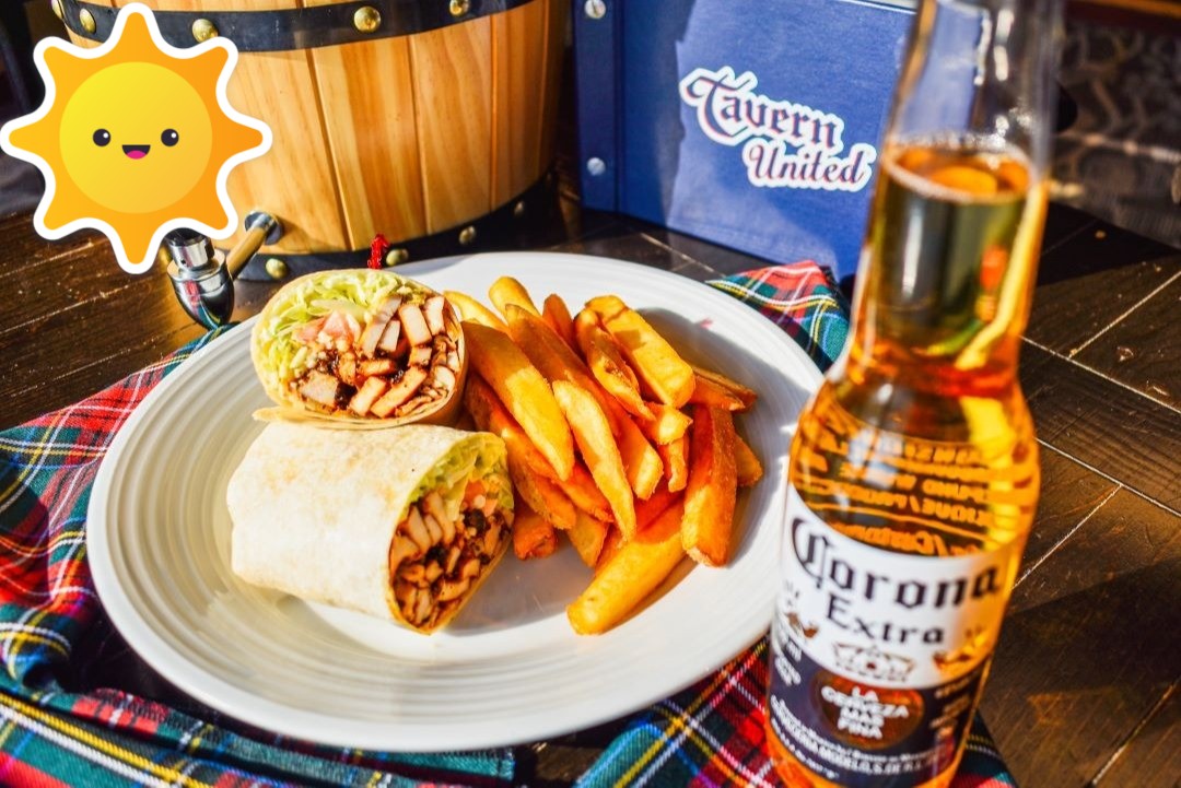 Tavern United Cajun Chicken Wrap
