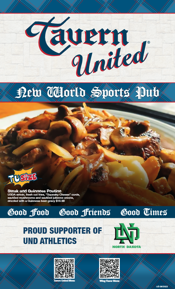 Tavern United Menu – US